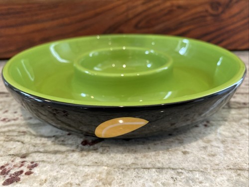 Crate barrel black ceramic - &,