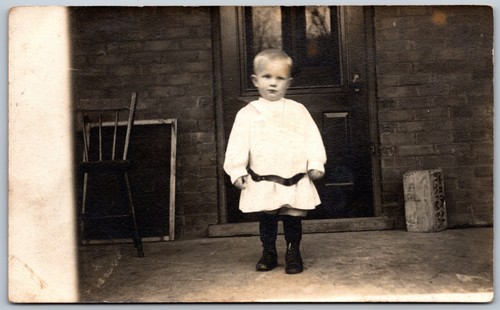 Rppc 1910 photo young - young, boy