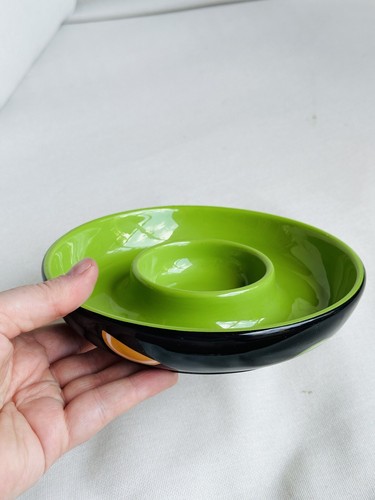 Crate barrel black ceramic - &,