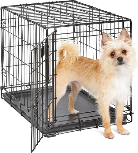 Folding metal dog crate for - dog,