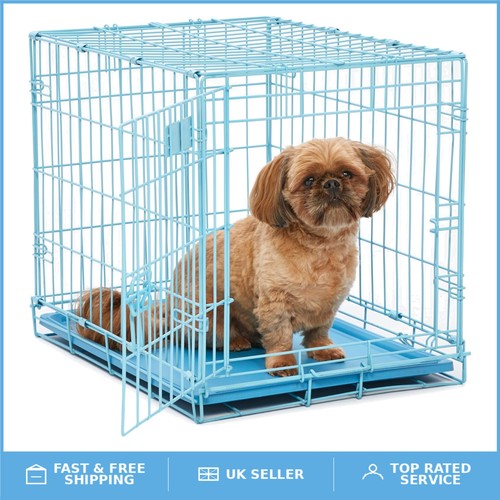 61cm blue folding dog - 61cm,