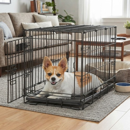 Durable 22in metal dog - durable, crate